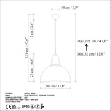 Lustră Kure 2451, Diverse culori - Albastru deschis | SKU: 892OPV2033 | Lustră Kure 2451, varianta Albastru deschis, produs pentru amenajarea locuinței, disponibil online în România la CasaMob