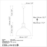 Lustră Kure 228, Diverse culori - Albastru deschis | SKU: 892OPV2037 | Lustră Kure 228, varianta Albastru deschis, produs pentru amenajarea locuinței, disponibil online în România la CasaMob