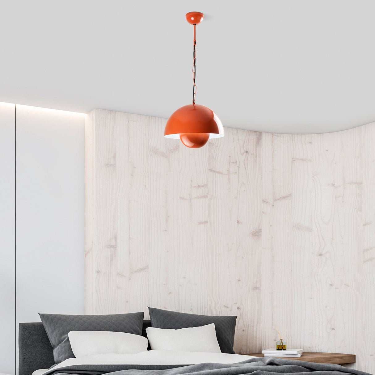 Lustră Kure 2676, Diverse culori - Portocaliu | SKU: 892OPV2039 | Lustră Kure 2676, varianta Portocaliu, produs pentru amenajarea locuinței, disponibil online în România la CasaMob