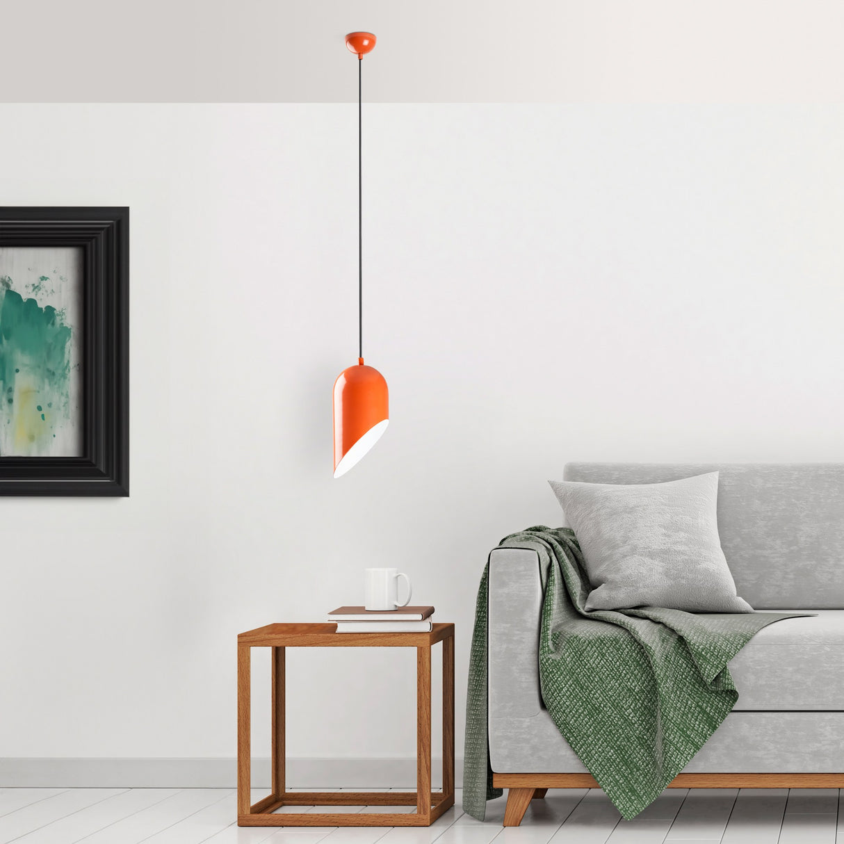 Lustră Kesik, Diverse culori - Portocaliu | SKU: 892OPV2046 | Lustră Kesik, varianta Portocaliu, produs pentru amenajarea locuinței, disponibil online în România la CasaMob