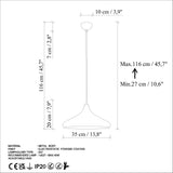 Lustră Eysan, Diverse culori - Albastru deschis | SKU: 892OPV2049 | Lustră Eysan, varianta Albastru deschis, produs pentru amenajarea locuinței, disponibil online în România la CasaMob