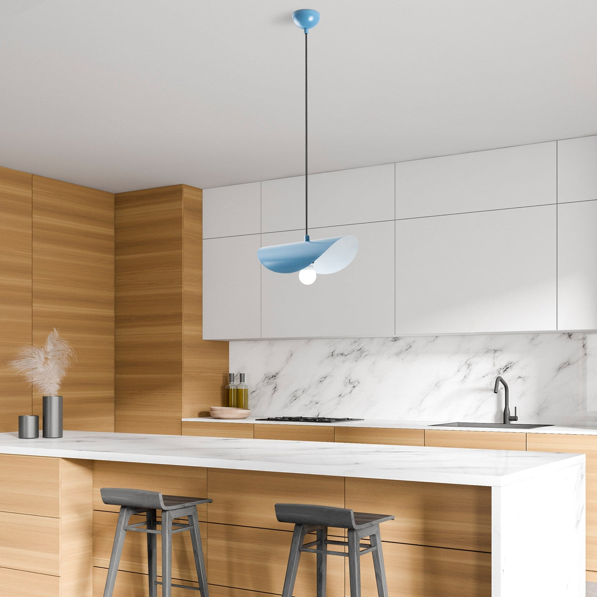 Lustră Eger, Diverse culori, 30x20x10 cm - Albastru deschis | SKU: 892OPV2051 | Lustră Eger, 30x20x10 cm, varianta Albastru deschis, produs pentru amenajarea locuinței, disponibil online în România la CasaMob