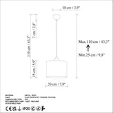Lustră Duz, Diverse culori - Albastru deschis | SKU: 892OPV2055 | Lustră Duz, varianta Albastru deschis, produs pentru amenajarea locuinței, disponibil online în România la CasaMob