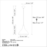 Lustră Bitlis, Diverse culori - Albastru deschis | SKU: 892OPV2057 | Lustră Bitlis, varianta Albastru deschis, produs pentru amenajarea locuinței, disponibil online în România la CasaMob