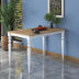 Masă dining JA104 - 2598, Nuc - Alb, 120x70x73.8 cm, SKU 893RAN5432, imagine 2