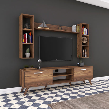 Comodă TV M5 - 240, Nuc, 180x35x49 cm