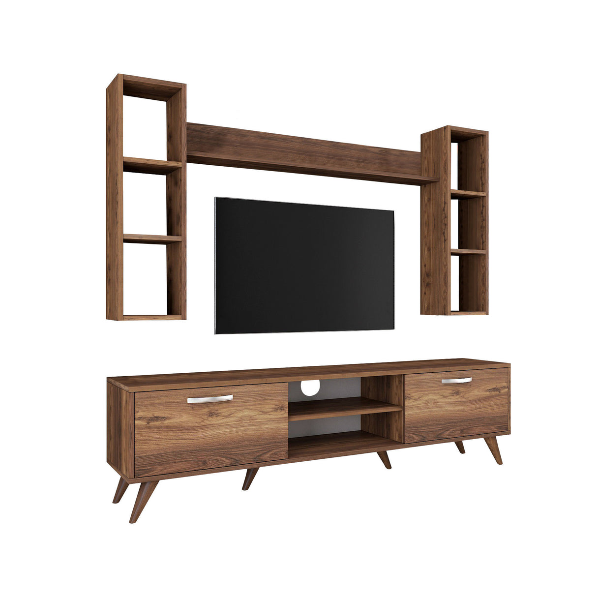 Comodă TV M5 - 240, Nuc, 180x35x49 cm