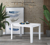 Masă dining T1 - 1533, Alb, 110x72x74 cm