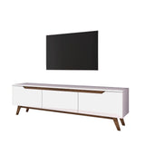 Comoda TV Selim, Alb, 180x49x35 cm