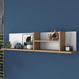 Raft de perete Ezonia, Alb, 120 x 25 x 20 cm - Alb, SKU 893RAN3312