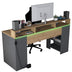 Birou HA122 - 3000, Nuc - Antracit, 160x55x89.5 cm, SKU 893RAN5431, imagine 7