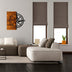 Decoratiune de perete lemn Pusula, Nuc, 58x3x58 cm, SKU 899SKL1278