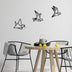 Decoratiune de perete lemn Skyler, Negru, 30x0.8x32 cm, SKU 899SKL1398