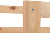 Pat pentru copii Plus 105, Stejar, 196x55x96 cm