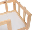 Pat pentru copii Plus 108, Stejar, 196x55x96 cm