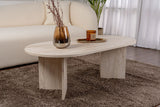 Măsuță de cafea Sable, Diverse culori, 119x60x40 cm - Travertin | SKU: 909NRD1103 | Măsuță de cafea Sable, 119x60x40 cm, varianta Travertin, produs pentru amenajarea locuinței, disponibil online în România la CasaMob