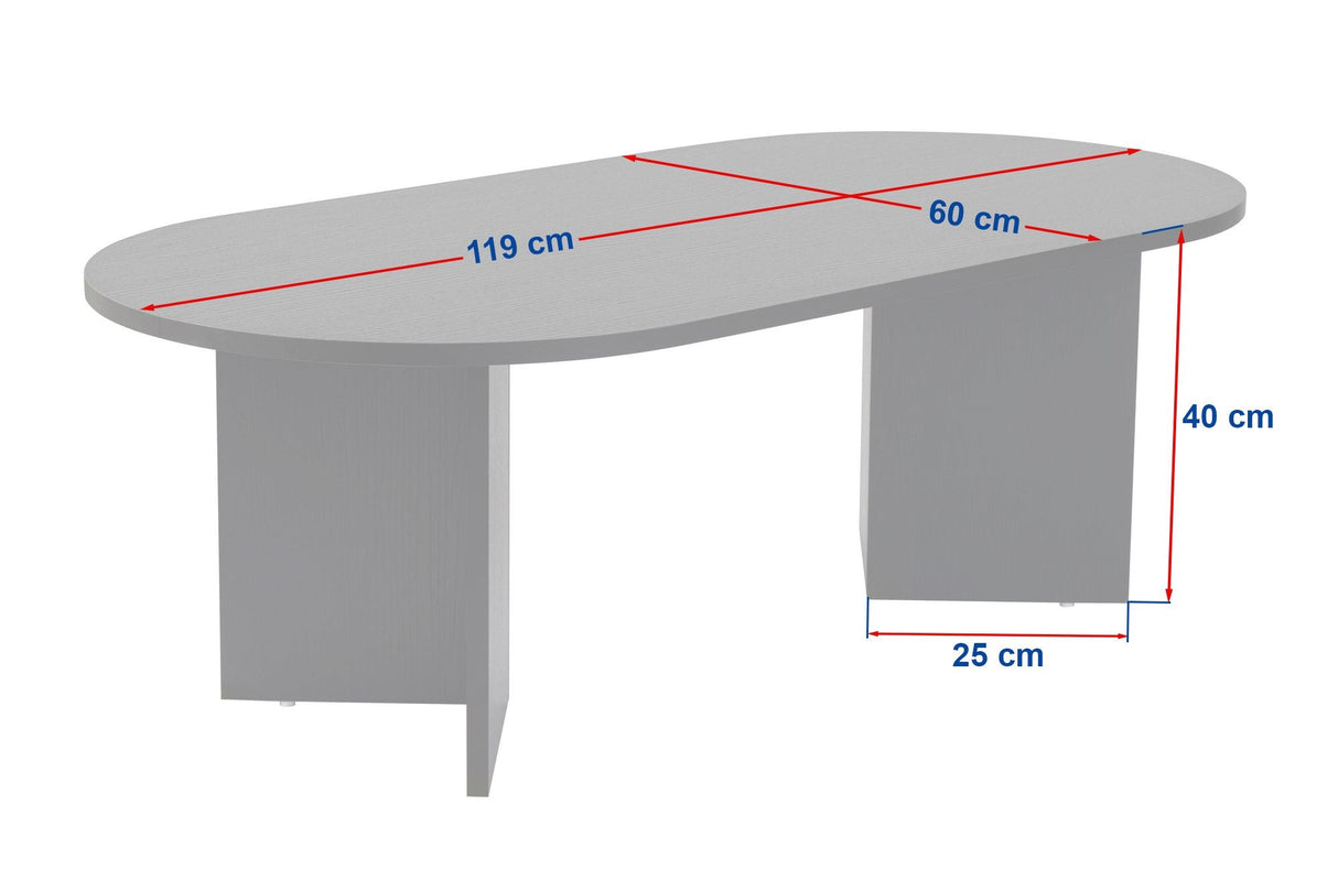 Măsuță de cafea Sable, Diverse culori, 119x60x40 cm - Alb | SKU: 909NRD1108 | Măsuță de cafea Sable, 119x60x40 cm, varianta Alb, produs pentru amenajarea locuinței, disponibil online în România la CasaMob