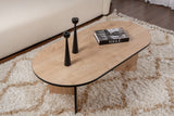 Măsuță de cafea Sable, Diverse culori, 119x60x40 cm - Stejar safir - Negru | SKU: 909NRD1113 | Măsuță de cafea Sable, 119x60x40 cm, varianta Stejar safir - Negru, produs pentru amenajarea locuinței, disponibil online în România la CasaMob