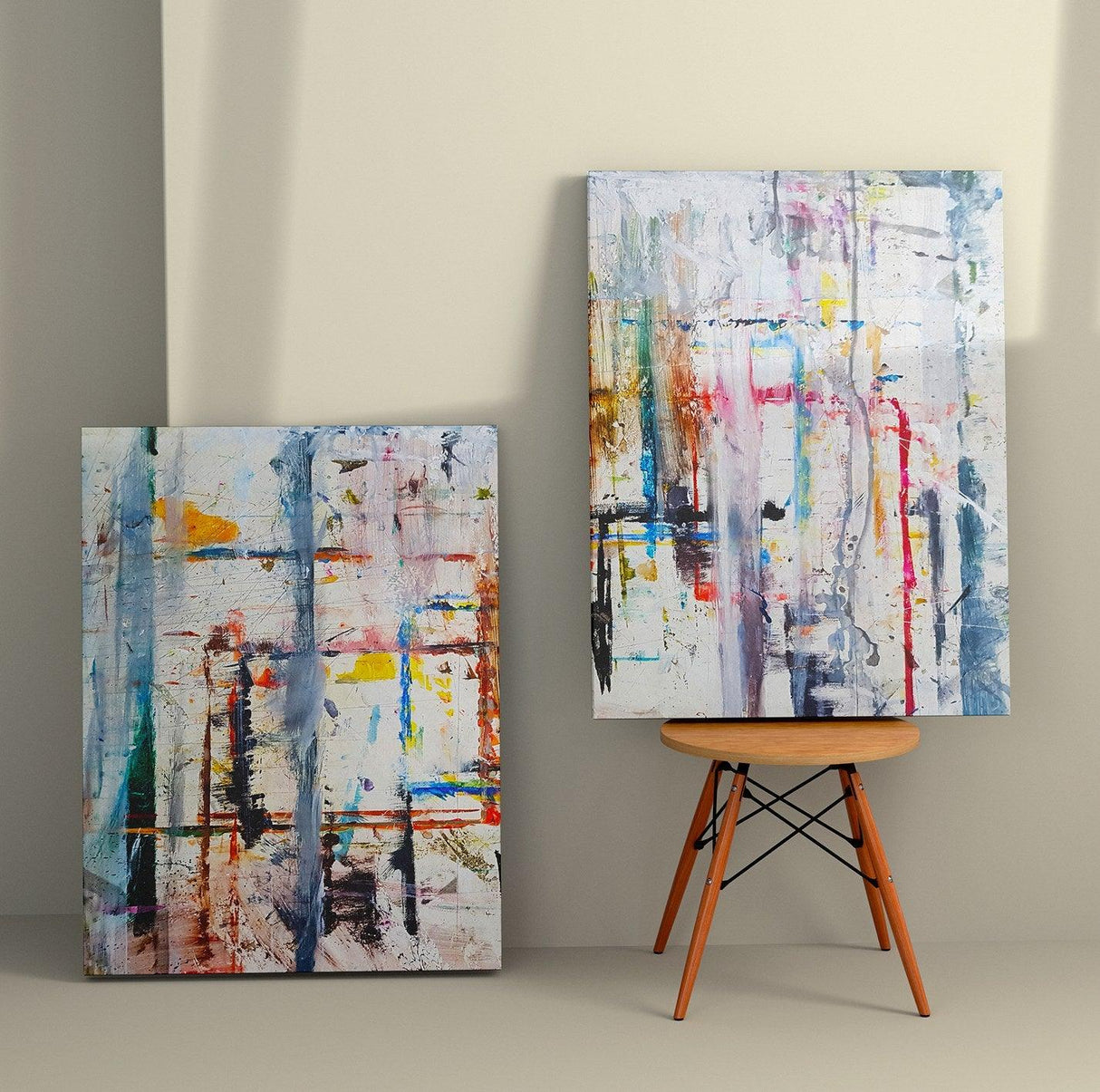Tablou Canvas (2 bucăți) Minimal 5, Multicolor, 150x100 cm
