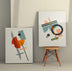 Tablou Canvas (2 bucăți) 2KNV4246, Multicolor, 110x70 cm, SKU 910NVT1133