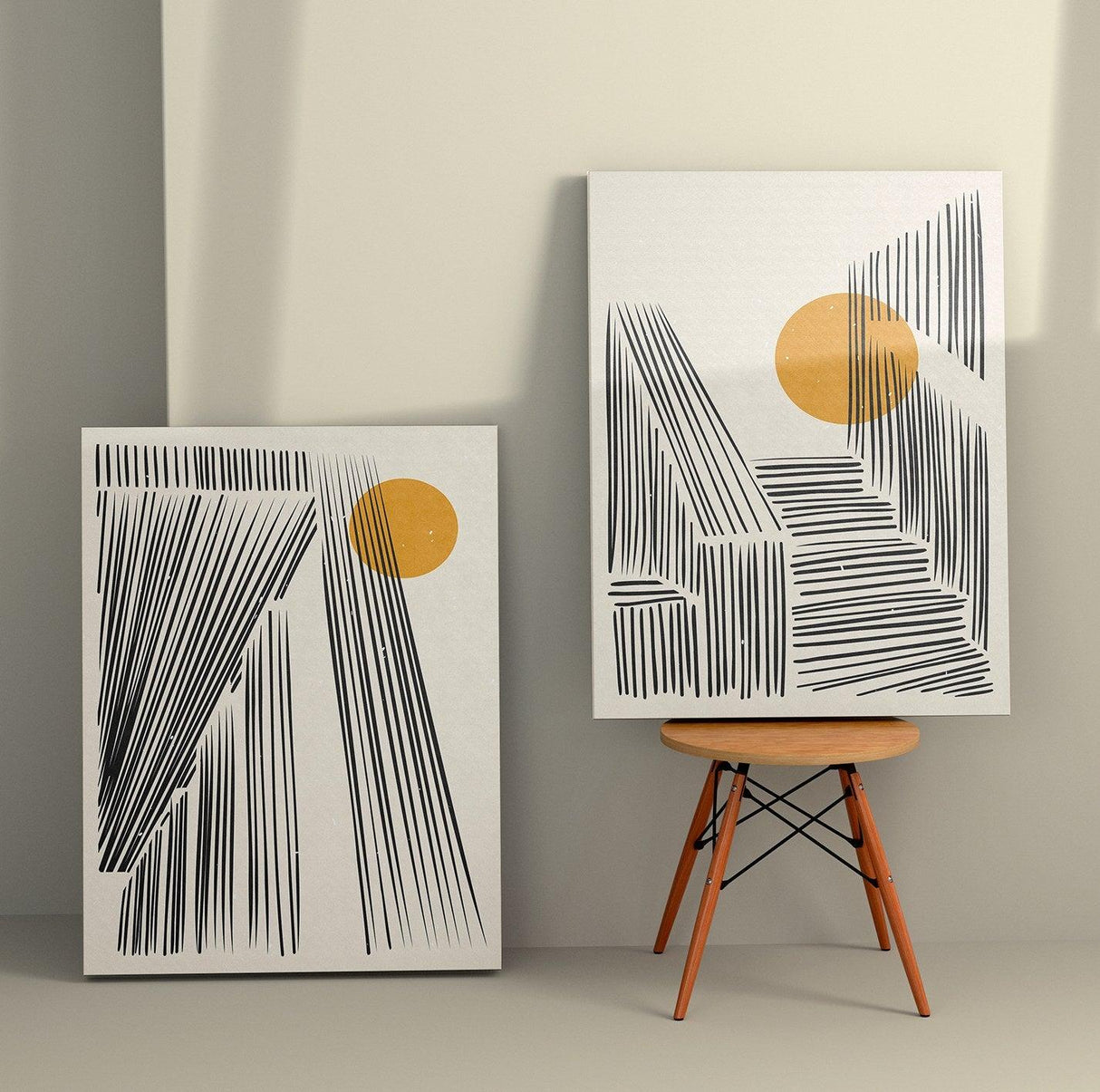Tablou Canvas (2 bucăți) 2KNV4258, Multicolor, 150x100 cm