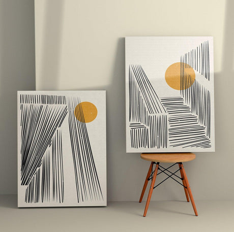 Tablou Canvas (2 bucăți) 2KNV4258, Multicolor, 150x100 cm