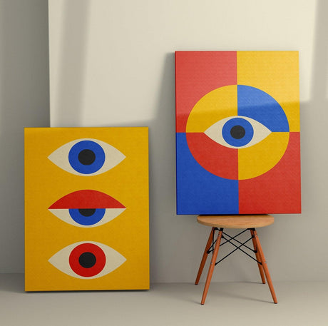 Tablou Canvas (2 bucăți) 2KNV4262, Multicolor, 110x70 cm