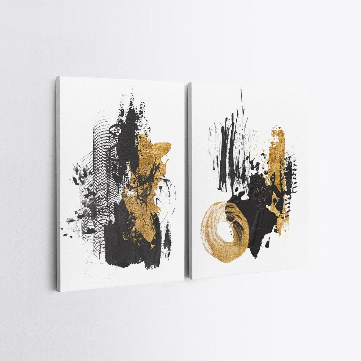 Tablou Canvas (2 bucăți) Honey 3, Multicolor, 110x70 cm