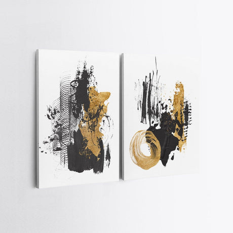 Tablou Canvas (2 bucăți) Honey 3, Multicolor, 110x70 cm