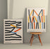 Tablou Canvas (2 bucăți) Antonio 6, Multicolor, 110x70 cm, SKU 910NVT1175