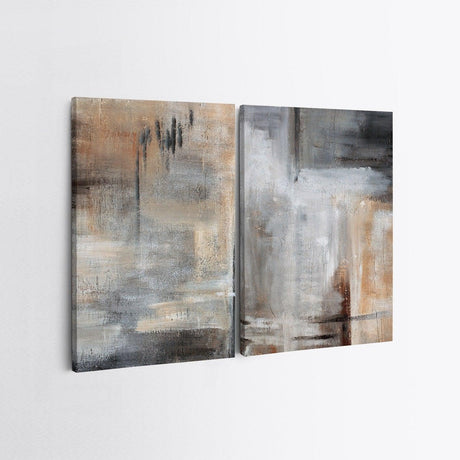 Tablou Canvas (2 bucăți) Vintage 6, Multicolor, 150x100 cm