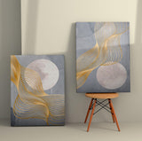 Tablou Canvas (2 bucăți) 2KNV4276, Multicolor, 150x100 cm