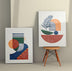 Tablou Canvas (2 bucăți) Rustic 9, Multicolor, 150x100 cm, SKU 910NVT1206