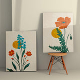 Tablou Canvas (2 bucăți) Rustic 10, Multicolor, 110x70 cm
