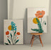 Tablou Canvas (2 bucăți) Rustic 10, Multicolor, 110x70 cm, SKU 910NVT1217
