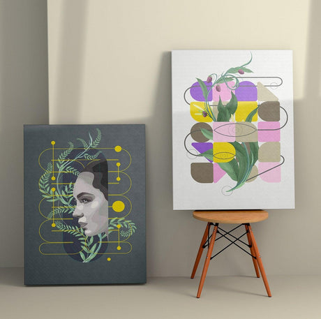 Tablou Canvas (2 bucăți) Lux 9, Multicolor, 150x100 cm