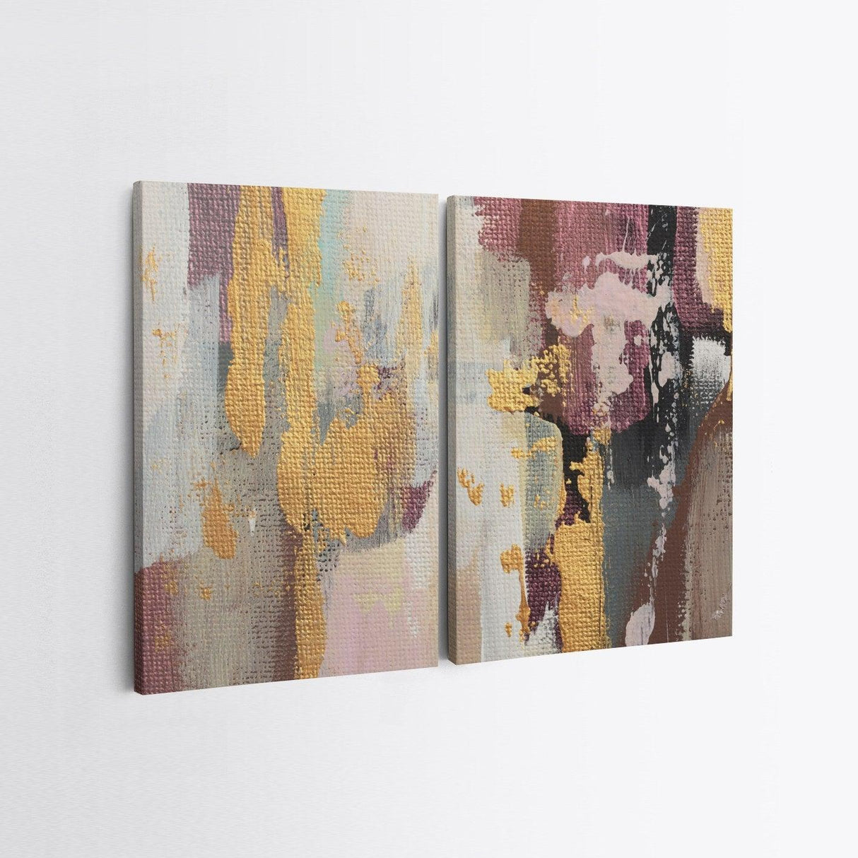 Tablou Canvas (2 bucăți) Lux 10, Multicolor, 110x70 cm