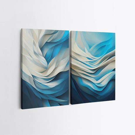 Tablou Canvas (2 bucăți) Vintage 10, Multicolor, 150x100 cm