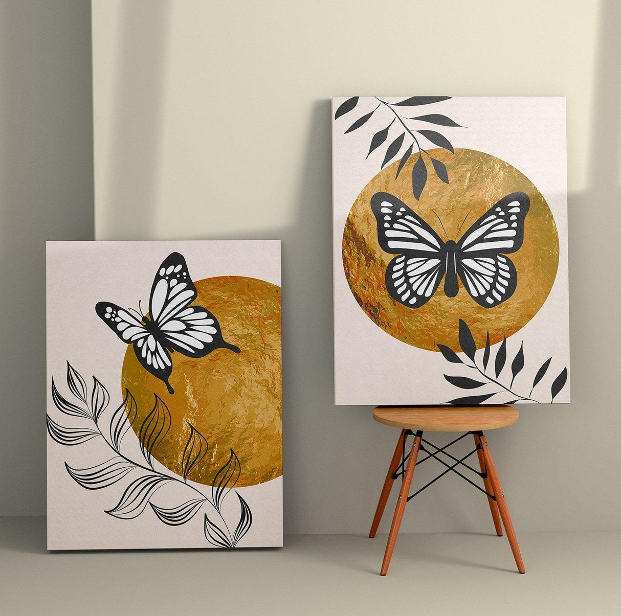 Tablou Canvas (2 bucăți) 2KNV4322, Multicolor, 110x70 cm