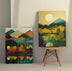 Tablou Canvas (2 bucăți) Honey 9, Multicolor, 110x70 cm, SKU 910NVT1321