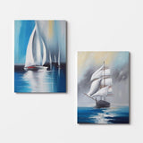 Tablou Canvas (2 bucăți) 2KNV4352, Multicolor, 110x70 cm