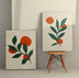 Tablou Canvas (2 bucăți) Rustic 18, Multicolor, 150x100 cm, SKU 910NVT1360
