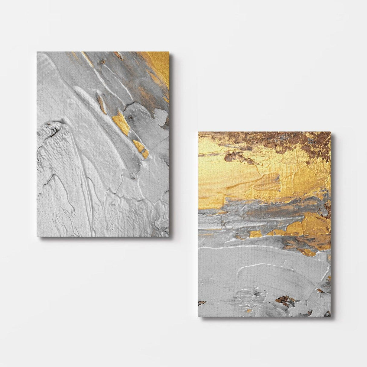 Tablou Canvas (2 bucăți) Rustic 19, Multicolor, 110x70 cm
