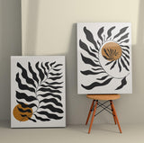 Tablou Canvas (2 bucăți) Lux 11, Multicolor, 110x70 cm