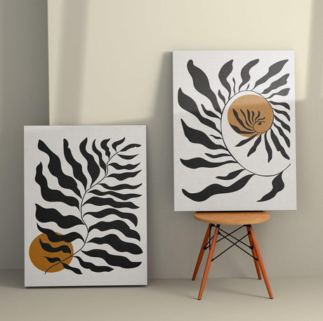 Tablou Canvas (2 bucăți) Lux 11, Multicolor, 110x70 cm