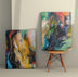 Tablou Canvas (2 bucăți) 2KNV4380, Multicolor, 110x70 cm, SKU 910NVT1399
