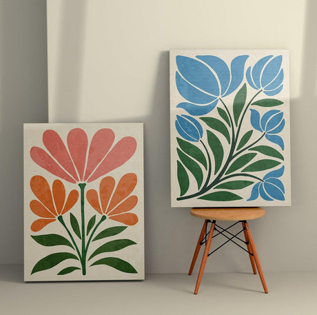 Tablou Canvas (2 bucăți) Honey 12, Multicolor, 110x70 cm