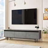 Comoda TV Tvado, 160x46x36 cm - Gri, SKU 921YRD1101
