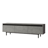 Comoda TV Tvado, 160x46x36 cm - Gri, SKU 921YRD1101