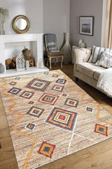 Covor Living - Hol Rustic, Lavabil, Antiderapant, Bej, 80x120 cm, SKU 929CHL1970